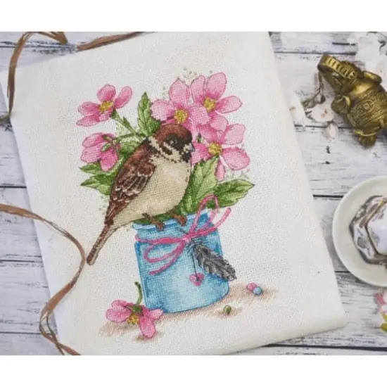 Oven Spring Greetings Cross Stitch Kit {4}