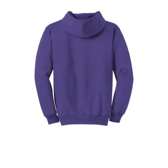 Port & Company&reg; Tall Essential Fleece Pullover Hooded Sweatshirt Purple {5}