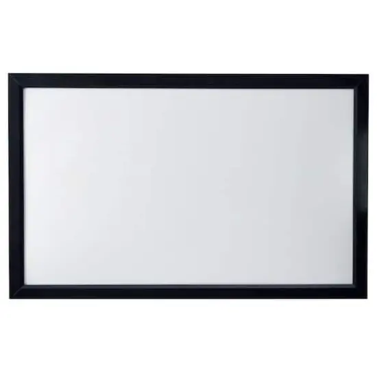 22" x 35" Black Framed Magnetic Dry Erase Board by B2C&reg; {1}