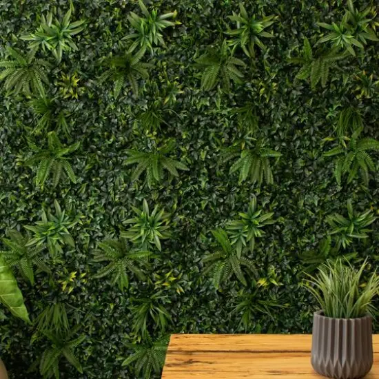 20" x 40" Andean Cloud Forest Artificial Living Wall Panel {12}