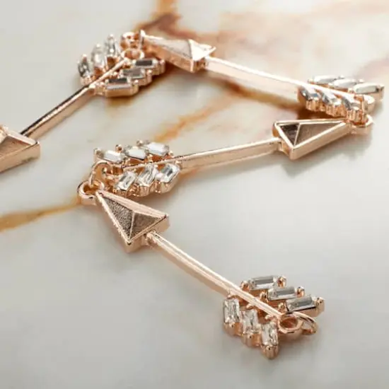 Light Rose Gold Metal Arrow Beads by Bead Landing&trade; {3}