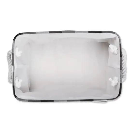 DII&reg; Medium Tri Color Rectangular Bin Black {5}