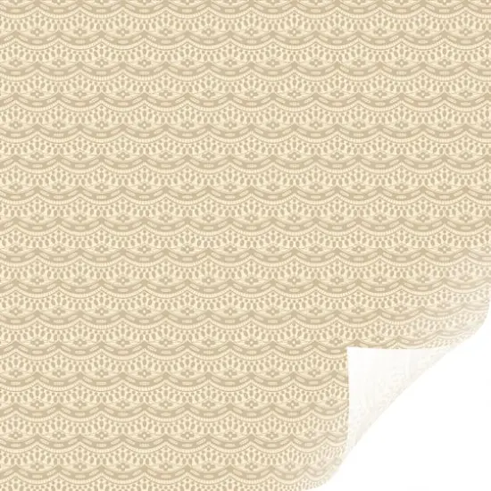 Cricut&reg; Vintage Lace Patterned Premium Vinyl&trade; Cream Removable Sampler {6}