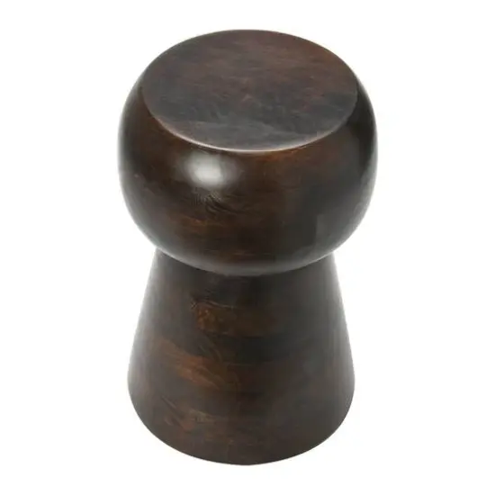 Hello Honey&reg; Cuvee Modern Boho Solid Wood End Table Black Walnut {5}