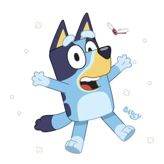 RoomMates Bluey Character Wall Decals {1}