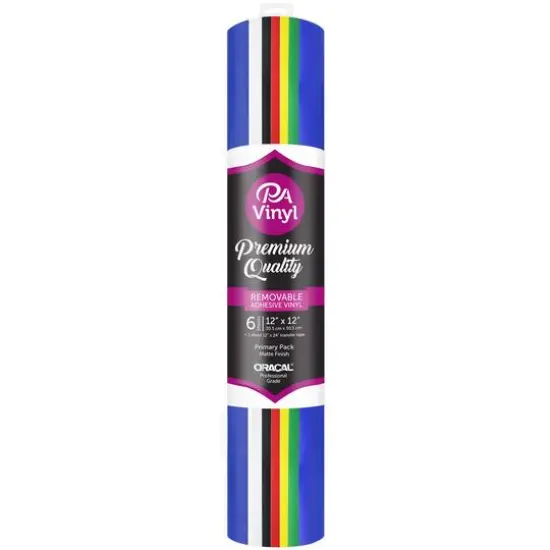 PA Vinyl Primary Removable Adhesive Vinyl Pack {1}