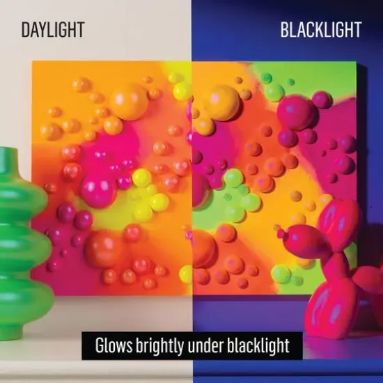 FolkArt &reg; Color Shift Blacklight&trade; Acrylic Paint 36390 Neon Blue {6}