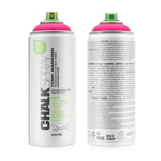 Montana&trade; Cans Chalkspray, 400mL Pink {1}