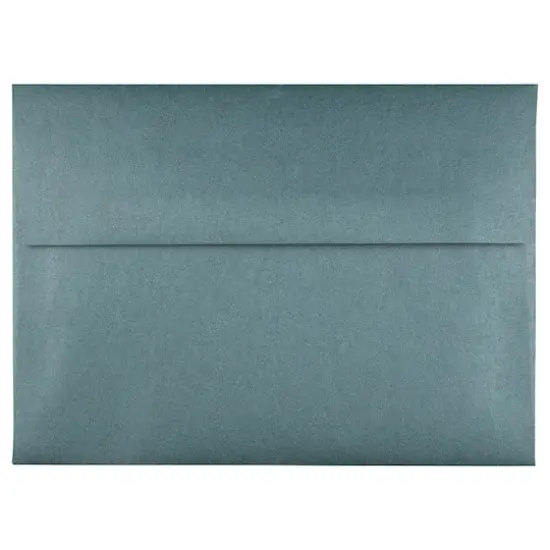 JAM Paper A7 Metallic Invitation Envelopes, 25ct. Malachite Deep Green Stardream {1}