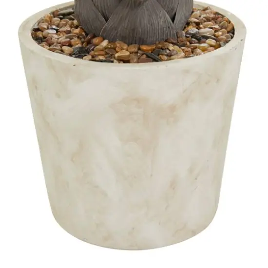 2.5ft. Potted Beige Plastic Contemporary Artificial Foliage {5}