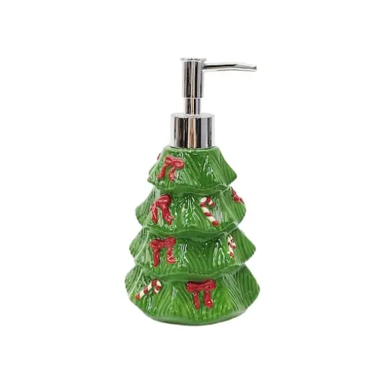 11.5oz. Green Christmas Tree Soap Dispenser by Ashland® {1}