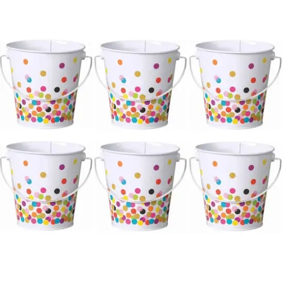 Teacher Created Resources Confetti Buckets, 6ct. {1}