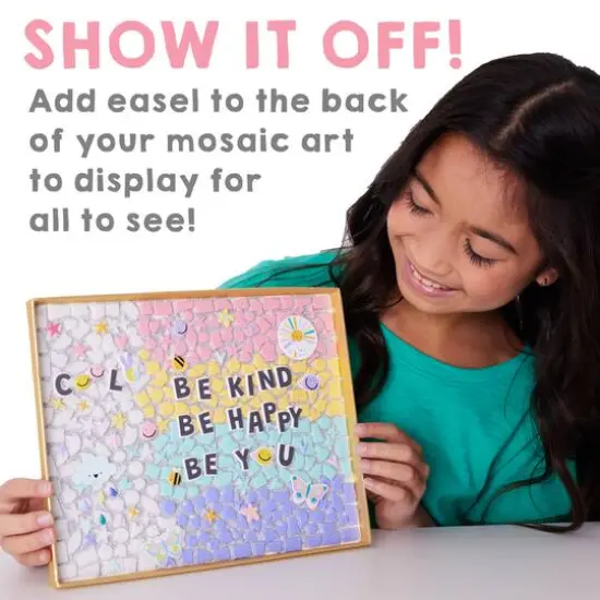 Creativity for Kids&reg; Rainbow Mosaic {8}