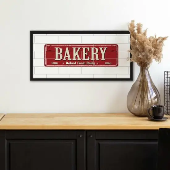 RoomMates Bakery Tile & Type Framed Wall Art {3}