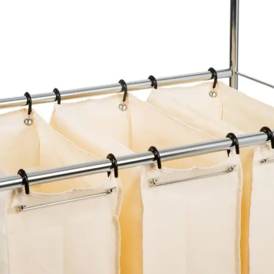 Organize It All Laundry Sorter With Canvas Bags {9}