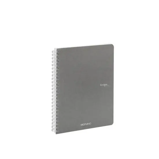 Fabriano&reg; EcoQua Spiral Bound Notebook Grey {4}