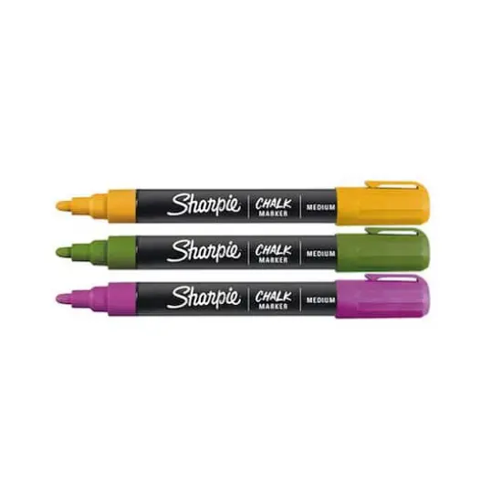 Sharpie&reg; Secondary Medium Point Wet Erase Chalk Markers {3}