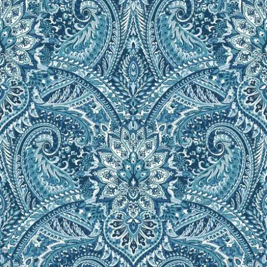 RoomMates Blue Swept Away Peel & Stick Wallpaper {1}