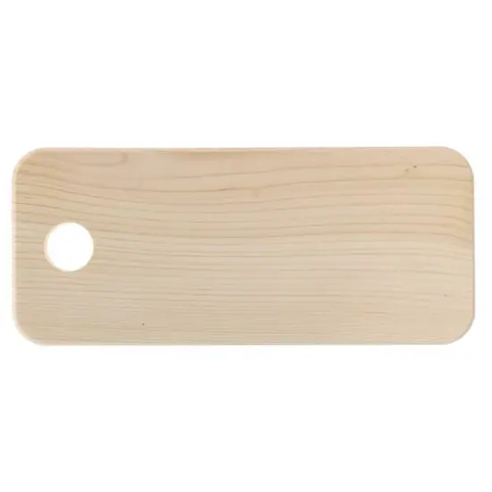 Good Wood by Leisure Arts 14" Pine Rectangle Board {3}