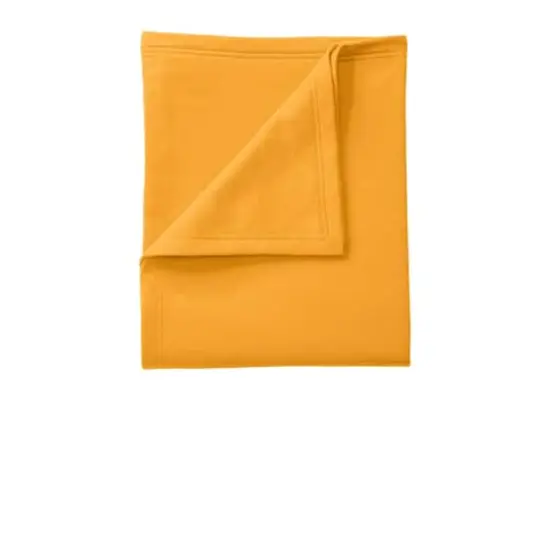 Port & Company&reg; Core Fleece Sweatshirt Blanket Gold {1}