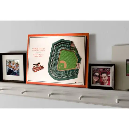 MLB Team 5-Layer StadiumView Wall Art Baltimore Orioles {4}