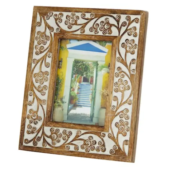 2 Pack Brown Mango Wood Natural 9" x 11" Frame {11}