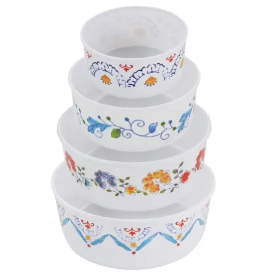 Gibson Home&reg; 8-Piece Anaya Round Nesting Food Storage Set {6}
