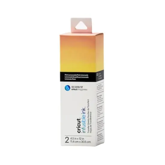 Cricut&reg; Infusible Ink&trade; 4.5" Transfer Sheets, Pink Lemonade {1}