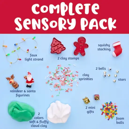 Creativity for Kids&reg; Sensory Pack Christmas {3}