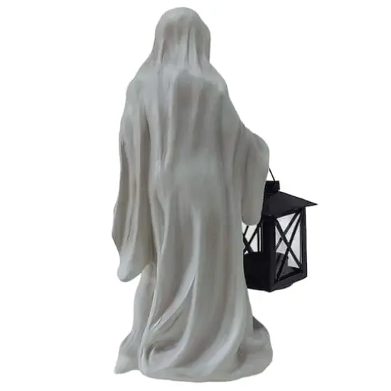 12" White Ghost with Lantern Tealight Candle Holder by Ashland&reg; {4}