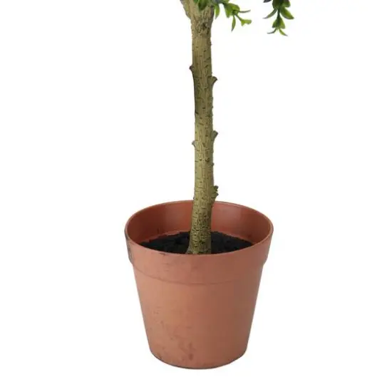 26" Potted Two-Tone Artificial Sweet Grass Tree {6}