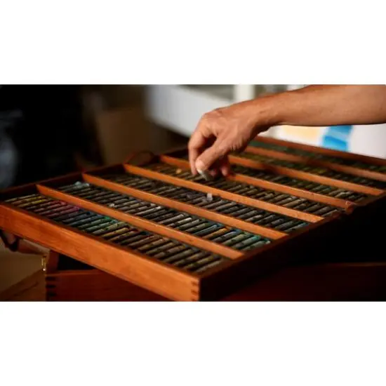 Sennelier Extra-Soft Pastel Full Stick Wooden Box Set {4}