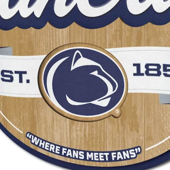 NCAA Fan Cave Sign Penn State Nittany Lions {6}