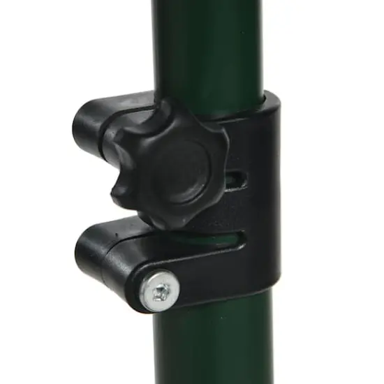 Hello Honey&reg; Modern Adjustable C-Shaped End Table Dark Green {10}