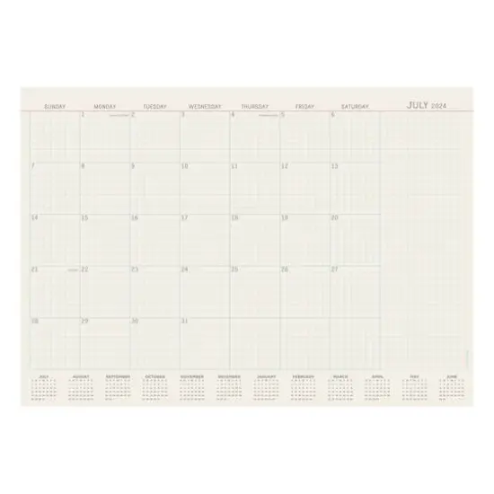 TF Publishing 2024-2025 Medium Vintage Professional Desk Pad Calendar {1}