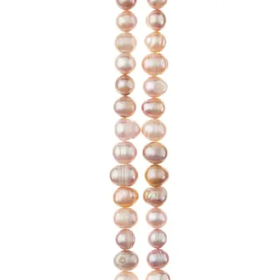 Lavender Pearl Potato Beads, 8mm by Bead Landing&trade; {1}