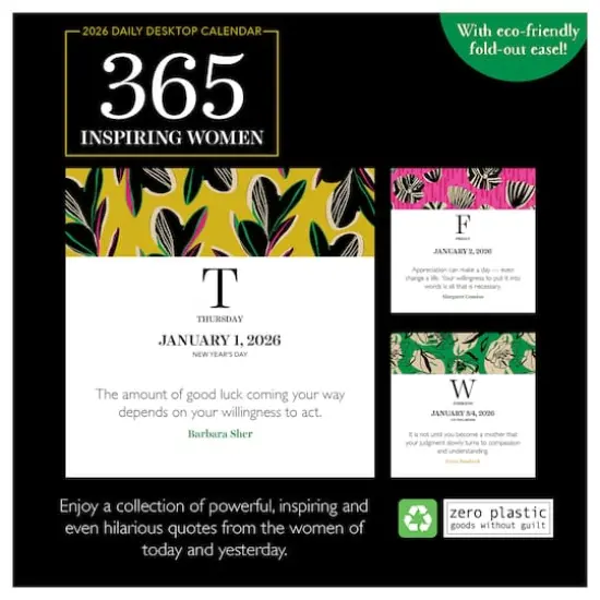 2026 365 Inspiring Women Daily Desktop Calendar {7}