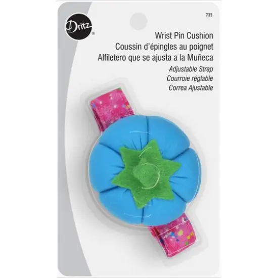 Dritz&reg; Adjustable Wrist Tomato Pin Cushion, 3ct. {3}