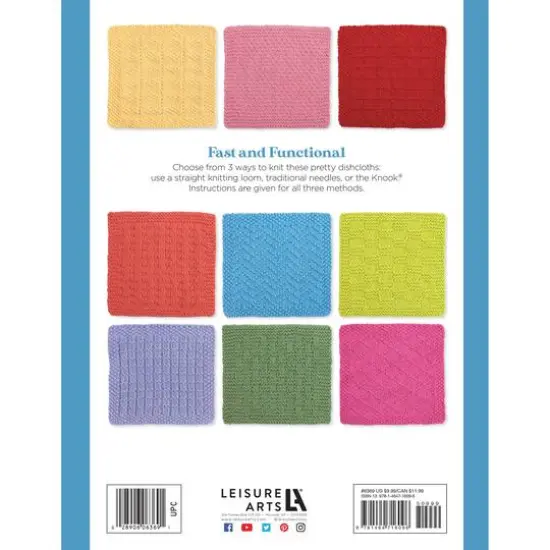 Leisure Arts&reg; Loom Knit Dishcloths Book {3}