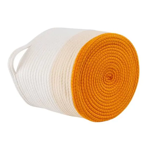 Honey Can Do Yellow Ombre Rope Storage Basket Set {6}