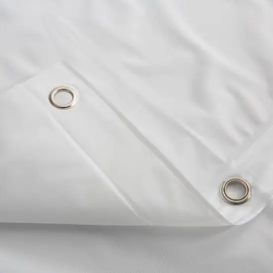 Bath Bliss PEVA Shower Curtain Liner White {11}