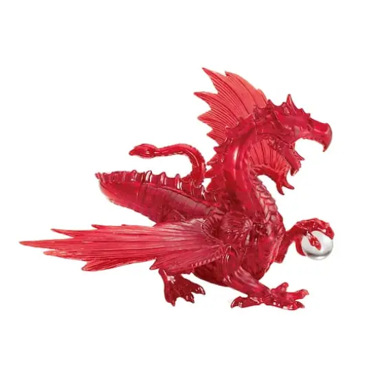 Original 3D Crystal Puzzle&trade; Dragon Red 56 Piece Puzzle {3}