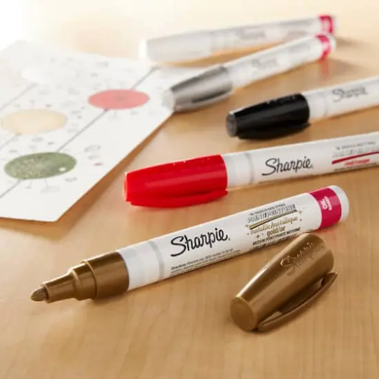 Sharpie&reg; Oil-Based Paint Markers, Medium Point Basic Set {3}