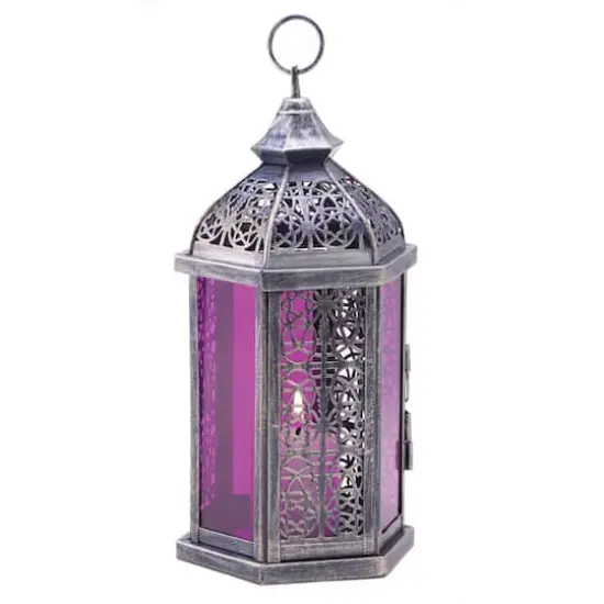 11.5" Enchanted Candle Lantern {1}
