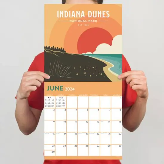 TF Publishing 2024 Home: Indiana Wall Calendar {6}