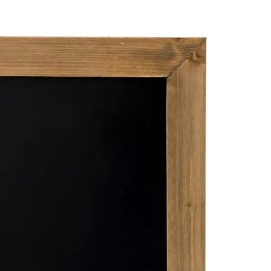 Glitzhome&reg; 30" Brown Wood Chalkboard {8}