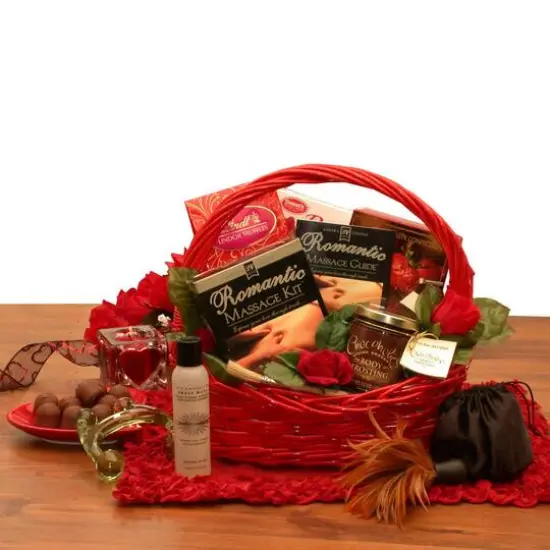 RoMantic Massage RoMance Gift Basket {1}