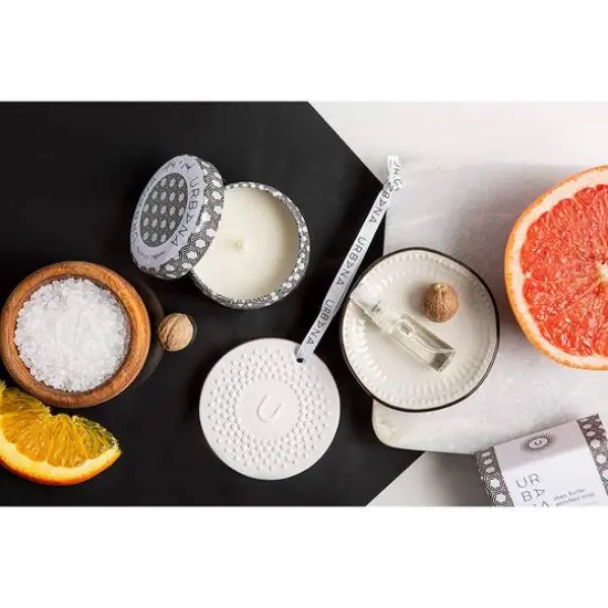 European Soaps Ceramic Stone Diffuser & FragranceCitrus and Seed {8}