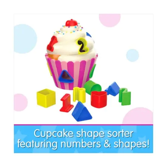 Early Learning - Cupcake Shape Sorter {5}