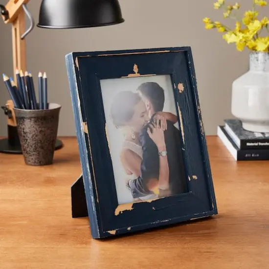 Expressions&trade; Country 5" x 7" Frame by Studio D&eacute;cor&reg; Blue {4}